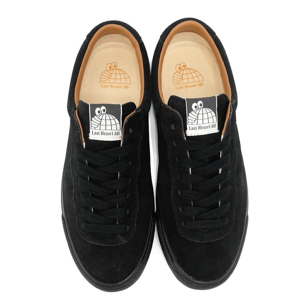 LAST RESORT AB SHOES ラストリゾートエービー シューズ スニーカー VM001 SUEDE LO BLACK/BLACK スケートボード スケボー 2