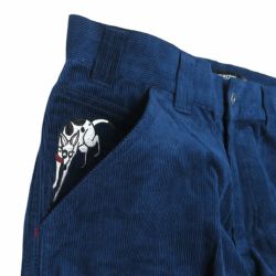 THEORIES PANTS セオリーズ パンツ ジーンズ PIANO TRAP CORDUROY CARPENTER DARK BLUE スケートボード スケボー 1