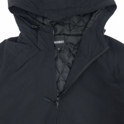 THEORIES JACKET セオリーズ ジャケット SECRETUM HOODED BLACK スケートボード スケボー 1