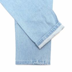 THEORIES JEANS セオリーズ パンツ ジーンズ BELVED PLEATED DENIM LIGHT WASH BLUE スケートボード スケボー 5