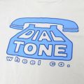 DIAL TONE T-SHIRT ダイアルトーン Tシャツ DIAL LOGO SILVER スケートボード スケボー 3