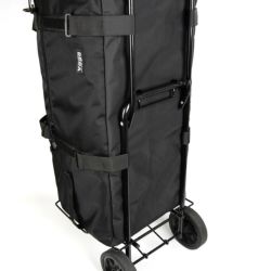 VAGA BAG バガ バッグ LONG HAUL DUFFEL BLACK スケートボード スケボー 8