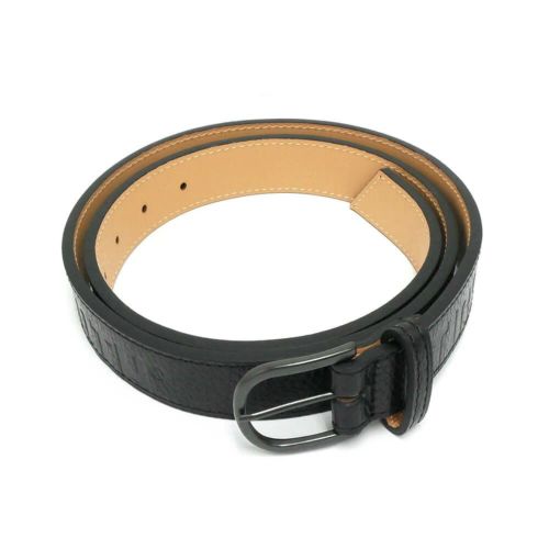 TIGHTBOOTH（TBPR）BELT タイトブース ベルト LEATHER LOGO BELT BLACK