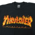 THRASHER T-SHIRT スラッシャー Ｔシャツ INFERONO BLACK（US企画） スケートボード スケボー 1