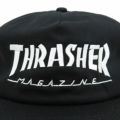  THRASHER CAP スラッシャー キャップ MAG LOGO SNAPBACK BLACK/WHITE（US企画） スケートボード スケボー 4