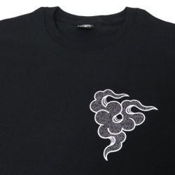 MAN WHO T-SHIRT マンフー Tシャツ 風と共に BLACK スケートボード スケボー 2