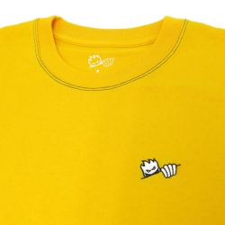 LAST RESORT AB LONG SLEEVE ラストリゾートエービー ロングスリーブTシャツ SPITFIRE LR x SF YELLOW スケートボード スケボー 1