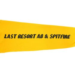 LAST RESORT AB LONG SLEEVE ラストリゾートエービー ロングスリーブTシャツ SPITFIRE LR x SF YELLOW スケートボード スケボー 3