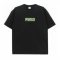 PUMA SKATEBOARDING T-SHIRT プーマ スケートボーディング Tシャツ DIASPORA BLACK スケートボード スケボー 1