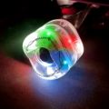SHARK WHEEL シャークウィール ソフトウィール（クルーザー） FIREFLY CLEAR WITH MULTI COLOR LIGHTS（78A）70mm スケートボード スケボー 2