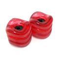 SHARK WHEEL シャークウィール ソフトウィール（クルーザー） FIREFLY TRANSPARENT RED WITH RED LIGHTS（78A）60mm スケートボード スケボー 1