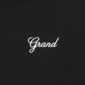 GRAND COLLECTION HOOD グランドコレクション パーカー SCRIPT BLACK 刺繍ロゴ スケートボード スケボー 2