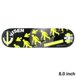 EVISEN DECK エビセン デッキ TEAM BEWARE OF THE DOG 8.0 スケートボード スケボー