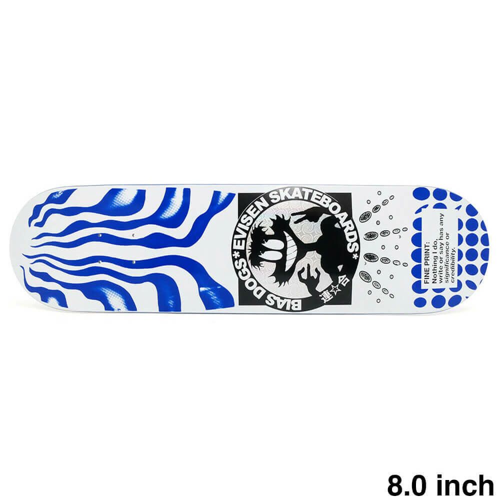 EVISEN DECK エビセン デッキ TEAM FINE PRINT 8.0 スケート