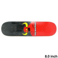 TOY MACHINE DECK トイマシーン デッキ TEAM MONSTER BLACK STAIN 8.0 スケートボード スケボー