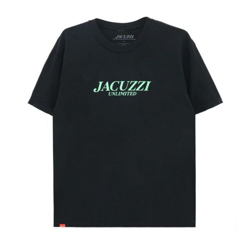 JACUZZI T-SHIRT ジャグジー Tシャツ FLAVOR BLACK スケートボード スケボー 