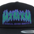 MAGICAL MOSH MISFITS CAP マジカルモッシュミスフィッツ キャップ FIRE MOSH MISFITS BLACK/DOKU スケートボード スケボー 4