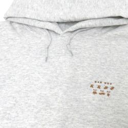 MAN WHO HOOD マンフー パーカー MAN WHO ASH 刺繍ロゴ スケートボード スケボー 1