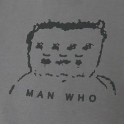 MAN WHO CREW SWEAT マンフー トレーナー MAN WHO CHARCOAL スケートボード スケボー 3