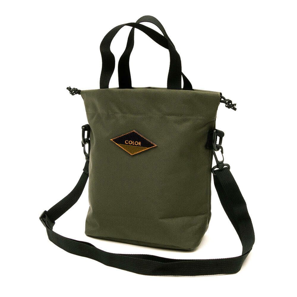 COLOR COMMUNICATIONS BAG カラーコミュニケーションズ バッグ DIAMOND PATCH SAC SHOULDER OLIVE スケートボード スケボー