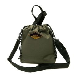 COLOR COMMUNICATIONS BAG カラーコミュニケーションズ バッグ DIAMOND PATCH SAC SHOULDER OLIVE スケートボード スケボー 2