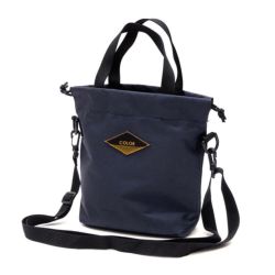 COLOR COMMUNICATIONS BAG カラーコミュニケーションズ バッグ DIAMOND PATCH SAC SHOULDER NAVY スケートボード スケボー