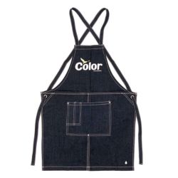 COLOR COMMUNICATIONS APRON カラーコミュニケーションズ エプロン WAWA OWL CROSS DARK INDIGO スケートボード スケボー