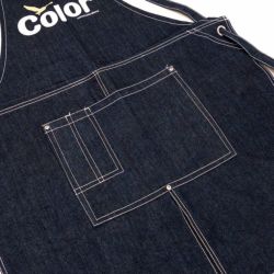 COLOR COMMUNICATIONS APRON カラーコミュニケーションズ エプロン WAWA OWL CROSS DARK INDIGO スケートボード スケボー 1