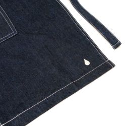 COLOR COMMUNICATIONS APRON カラーコミュニケーションズ エプロン WAWA OWL CROSS DARK INDIGO スケートボード スケボー 3