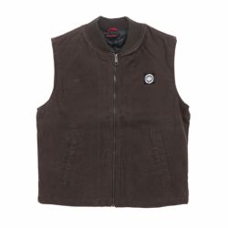 INDEPENDENT JACKET インディペンデント ジャケット FIGUEROA VEST WORK TOP BLACK スケートボード  スケボー | スケートボードのカリフォルニアストリート