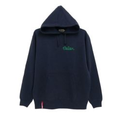 COLOR COMMUNICATIONS HOOD カラーコミュニケーションズ パーカー HANDWRITE CHAIN LETTER NAVY スケートボード スケボー 