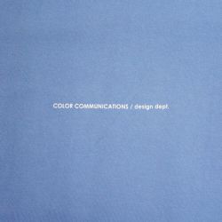 COLOR COMMUNICATIONS HOOD カラーコミュニケーションズ パーカー DRIP EMB LETTER SPOT ACID BLUE 刺繍ロゴ スケートボード スケボー 3