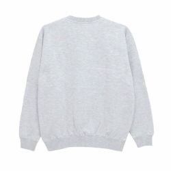 COLOR COMMUNICATIONS CREW SWEAT カラーコミュニケーションズ トレーナー DRIP EMB LETTER SPOT ASH 刺繍ロゴ スケートボード スケボー 1