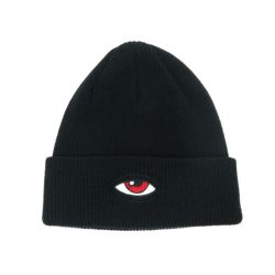 TOY MACHINE KNITCAP トイマシーン ニットキャップ SECT EYE DOCK BEANIE BLACK スケートボード スケボー 