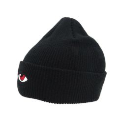 TOY MACHINE KNITCAP トイマシーン ニットキャップ SECT EYE DOCK BEANIE BLACK スケートボード スケボー 1