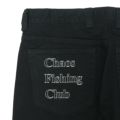 CHAOS FISHING CLUB JEANS カオスフィッシングクラブ パンツ ジーンズ RUN & GUN DENIM BLACK スケートボード スケボー 5
