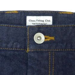 CHAOS FISHING CLUB JEANS カオスフィッシングクラブ パンツ ジーンズ RUN & GUN DENIM INDIGO スケートボード スケボー 2