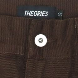 THEORIES PANTS セオリーズ パンツ ジーンズ PIANO TRAP TWILL CARPENTER DARK BROWN スケートボード スケボー 2