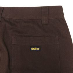 THEORIES PANTS セオリーズ パンツ ジーンズ PIANO TRAP TWILL CARPENTER DARK BROWN スケートボード スケボー 4