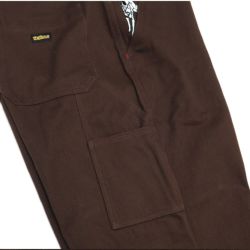 THEORIES PANTS セオリーズ パンツ ジーンズ PIANO TRAP TWILL CARPENTER DARK BROWN スケートボード スケボー 5