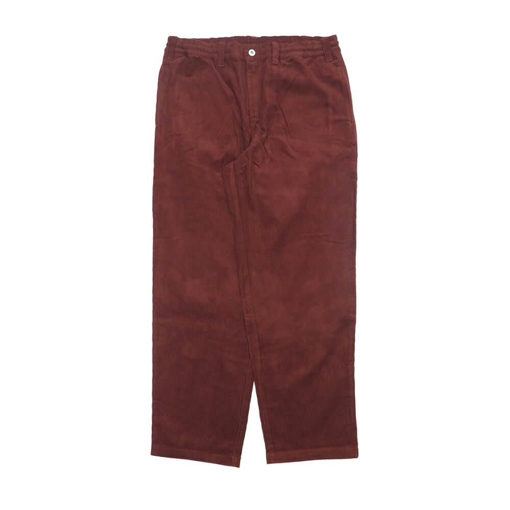 THEORIES PANTS セオリーズ パンツ ジーンズ STAMP LOUNGE CORDUROY BURGUNDY スケートボード スケボー 