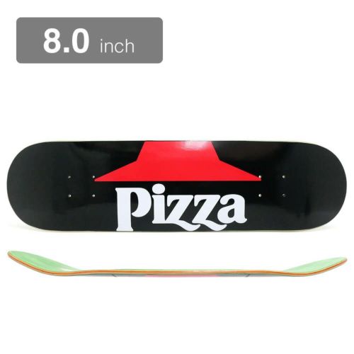 PIZZA DECK ピザ デッキ TEAM HAT 8.0 スケートボード スケボー