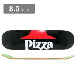 PIZZA DECK ピザ デッキ TEAM HAT 8.0 スケートボード スケボー