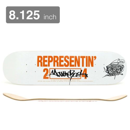 DORCUS DECK ドーカス デッキ TEAM REPRESENTIN'24 YOU THE ROCK 8.125