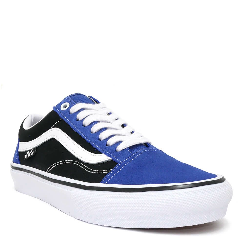 VANS SHOES バンズ シューズ スニーカー SKATE OLD SKOOL BLUE/BLACK/WHITE（US企画） スケートボード スケボー