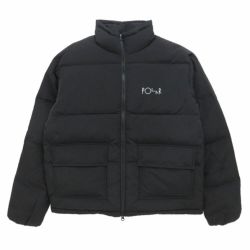 POLAR JACKET ポーラー ジャケット POCKET PUFFER BLACK スケートボード スケボー 