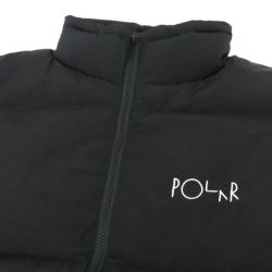 POLAR JACKET ポーラー ジャケット POCKET PUFFER BLACK スケートボード スケボー 1