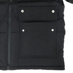 POLAR JACKET ポーラー ジャケット POCKET PUFFER BLACK スケートボード スケボー 5