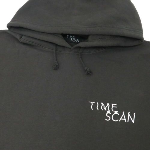 TIMESCAN HOOD タイムスキャン パーカー TIMESCAN 2 SUMI BLACK