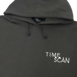 TIMESCAN HOOD タイムスキャン パーカー TIMESCAN 2 SUMI BLACK スケートボード スケボー 2